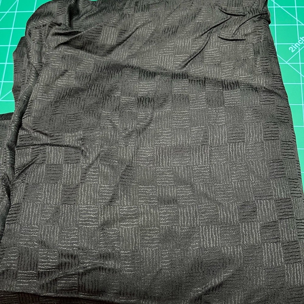 Black Textured Fabric